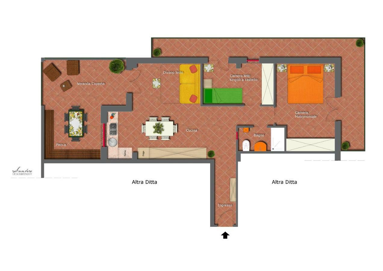 Capo D'Orlando Apartments - Sabbia ภายนอก รูปภาพ